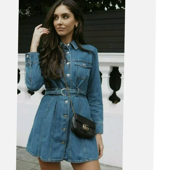 zara green denim dress Zara Suede Leather Mini Dress NWT – Yourgreatfinds